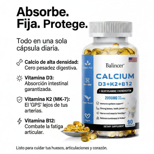 Balincer Calcium D3 K2 B12